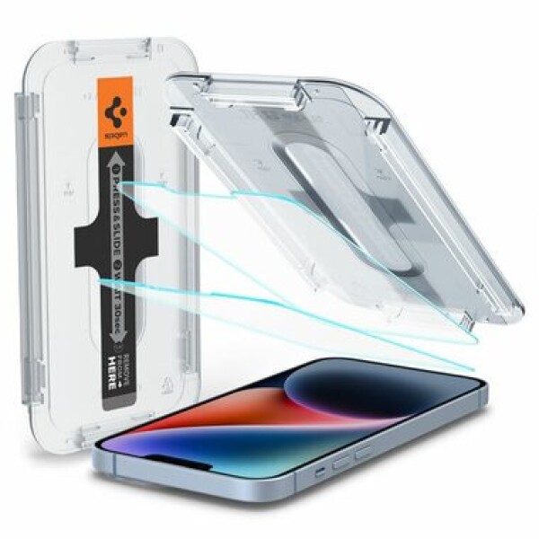 Spigen Glass tR EZ Fit HD Ochranné sklo pro Apple iPhone 14/13/13Pro transparentní (AGL03724)