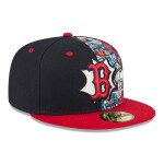 New Era Pánská kšiltovka Boston Red Sox MLB 2025 Players' Weekend Authentic 59FIFTY Fitted Velikost: 7 1/2