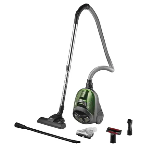 SENCOR SVC 1016GR 3AAA zelená / Bezsáčkový vysavač / 800W / 1.5 l / 80db / 7.5m rádius (8590669362141)