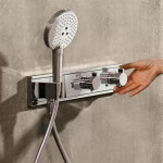 HANSGROHE - RainSelect Termostatická sprchová baterie pod omítku, pro 2 výstupy, chrom 15355000