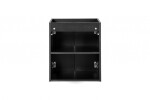 COMAD - Skříňka pod umyvadlo 50cm 2 dvířka NOVA BLACK 5907611663950