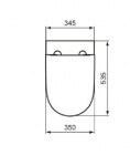 IDEAL STANDARD - i.Life O WC sedátko Wrapover, bílá T572101