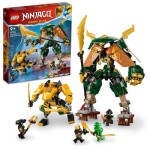 LEGO® NINJAGO® 71794 Lloyd, Arin jejich tým nindža robotů