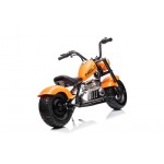 Mamido Dětská elektrická motorka Chopper Warrior 36V oranžová