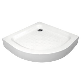 KERRA - Vanička sprchová půlkruhová 80x80 R 55 (15 CM) 5907548117823