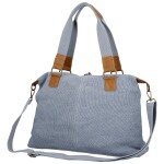 Stylová textilní kabelka na rameno Sofie, modrá