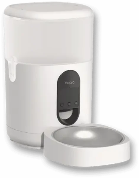 Aqara Smart Pet Feeder C1 bílá / dávkovač pro psy a kočky / Zigbee 3.0 / Siri / Alexa / Google / IFTTT (ACPETC1-M01)