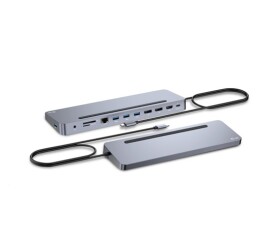 I-tec USB-C Metal Ergonomic 4K 3x Display Docking Station, PD 100W EDF_2108581