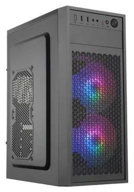 EUROCASE ML N6-530B ARGB černá / Skříň / ATX / 1x USB-C / 2x USB-A 3.0 / bez zdroje (P001039859536)