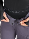 Dámské merino spodky ICEBREAKER Wmns ZoneKnit 200 Leggings, Black velikost: M