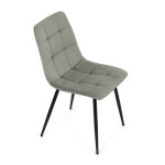 Jídelní židle, zelená, sametová látka, DCL-X7015 GRN2