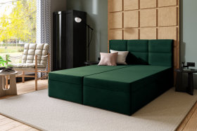 FRONTI Postel SAVIO 200x200 zelená