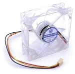 Primecooler PC-L8025L12S bílá / Ventilátor / 80 mm / 2000 RPM / 12 V (PC-L8025L12S/WHITE)