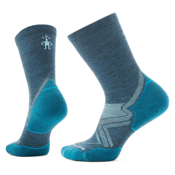 Dámské merino běžecké ponožky SMARTWOOL Women's Run Cold Weather Targeted Cushio, Twilight Blue velikost: 38-41 (M)