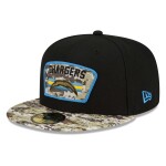 New Era Pánská kšiltovka Los Angeles Chargers NFL 2021 On-Field Salute to Service 59FIFTY Fitted Velikost: 7 1/4