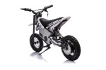 Mamido Dětská elektrická motorka Cross 350W 36V bílá