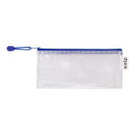 Djois obálka se zipem, DL, PVC síťovina, modrá, 8 ks