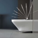 DURAVIT - DuraStyle Závěsné WC, Rimless, HygieneGlaze, bílá 2551092000