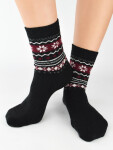 Ponožky Noviti SW010 Wool Pattern 36-41 směs barev 36-41
