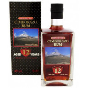 Cimborazo Rum 12y 40% 0,7 l (tuba)