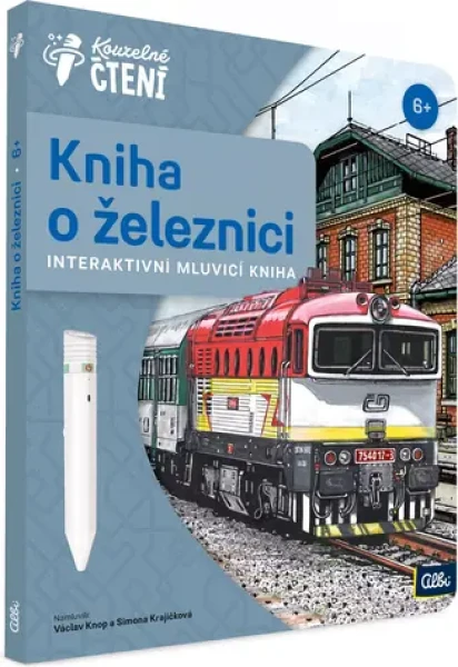 ALBI Kouzelné čtení Kniha: Kniha o železnici