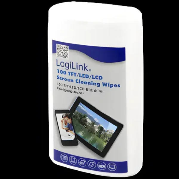 LogiLink RP0010 / Čisticí utěrky na obrazovky / LCD TFT plazma / 100 ks (RP0010)