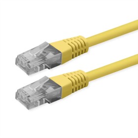 Roline 21.51.1562 RJ45 síťové kabely, propojovací kabely CAT 6 U/UTP 5.00 m žlutá nestíněný 1 ks