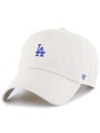 47 Brand Pánská kšiltovka Los Angeles Dodgers MLB Base Runner Clean Up Adjustable Natural