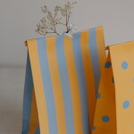 Eulenschnitt Papírový sáček Stripes and Dots 21 × 15 cm – set 6 ks, multi barva, papír