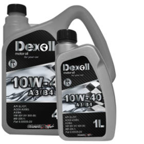 Olej DEXOLL 10W-40 A3/B4 - 4 litry