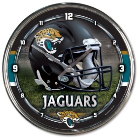 Hodiny Jacksonville Jaguars NFL Chrome