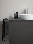 DURAVIT - Cape Cod Umyvadlová mísa 400x360 mm, DuraCeram, s WonderGliss, bílá 23284000001