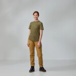FJÄLLRÄVEN Hemp Blend Out Here T-shirt W, Green (vzorek) velikost: M