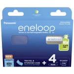 Panasonic Eneloop N Nabíjecí baterie AAA 800 mAh / Ni-MH / 4ks / blistr + pouzdro (SPPA-03-EN800-4CASEN)