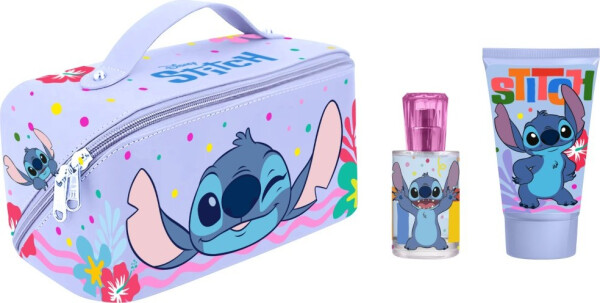 Toaletní taštička make up Stitch EDT 50 ml + sprchový gel 100 ml - UnderCover