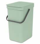 Brabantia Koš Sort & Go - 12 l, nefritově zelená 211829