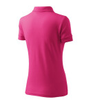 Pique Polo polokošile dámská purpurová 2XL
