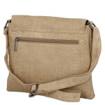Dámská crossbody kabelka s hadím vzorem Geina, béžová