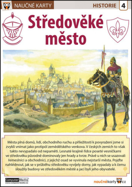 Středověké město Naučná karta