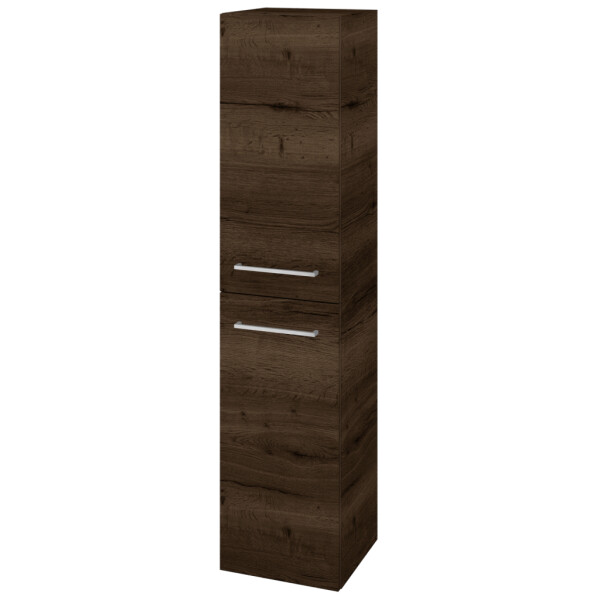 Dřevojas - Vysoká skříň DOS SVD2 35 - D21 Tobacco / Úchytka T04 / D21 Tobacco / Pravé 280055EP