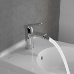 VILLEROY & BOCH - O.novo Bidetová baterie s výpustí, AquaSmart, chrom TVB10420111061