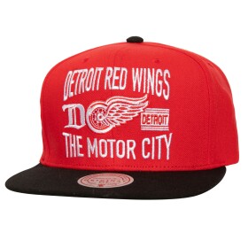 Mitchell & Ness Pánská kšiltovka Detroit Red Wings NHL City Love Snapback Vintage