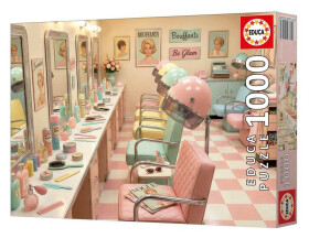Puzzle Retro Glam Salón 1000 dílků