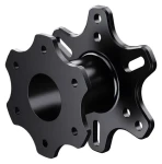 PXN Z QS černá / Rychloupínací adaptér volantu / 50-70 mm / CNC hliník (PXN-ZQS)