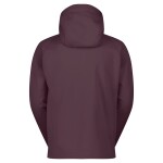 SCOTT Hoody M's Defined Warm Zip, Cocoa Red (vzorek) velikost: M