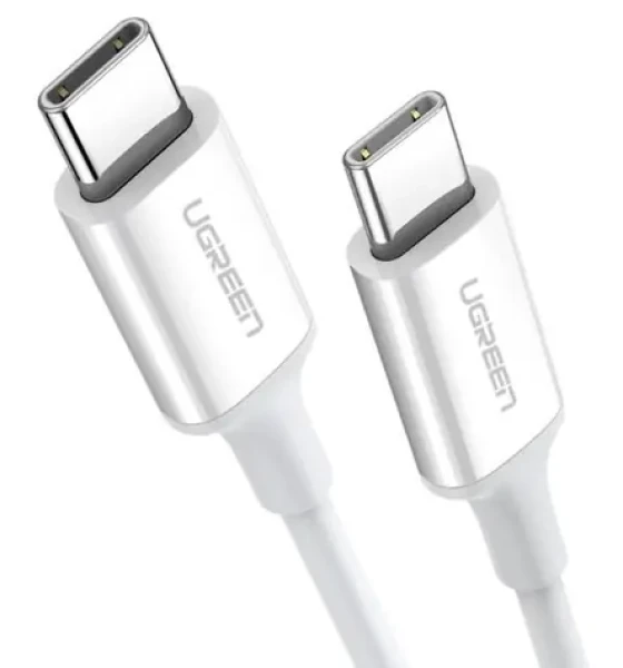 UGREEN US264 Nabíjecí kabel USB-C (M) - USB-C (M) 2 m bílá / QC4.0 (60520)