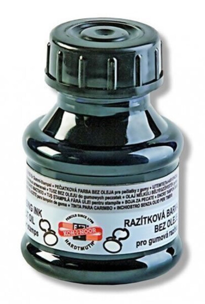 Koh-i-noor razítková barva 50 g černá