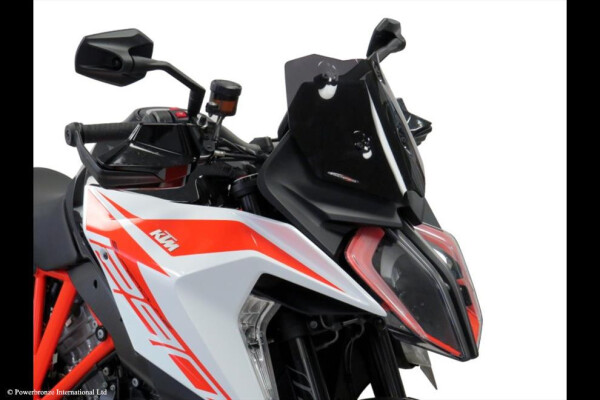 Ktm 1290 Super Duke GT 19-24 Adventure Sports plexi štít Powerbronze 290 mm - žlutá