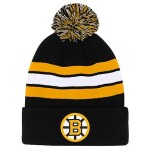 Outerstuff Dětská zimní čepice Boston Bruins NHL Cuffed Beanie With Pom