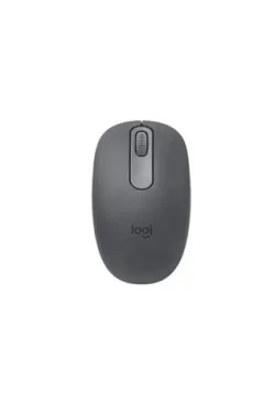 Logitech M196 šedá / optická bezdrátová myš / 1000 DPI / BT / 3 tlačítka (910-007459)